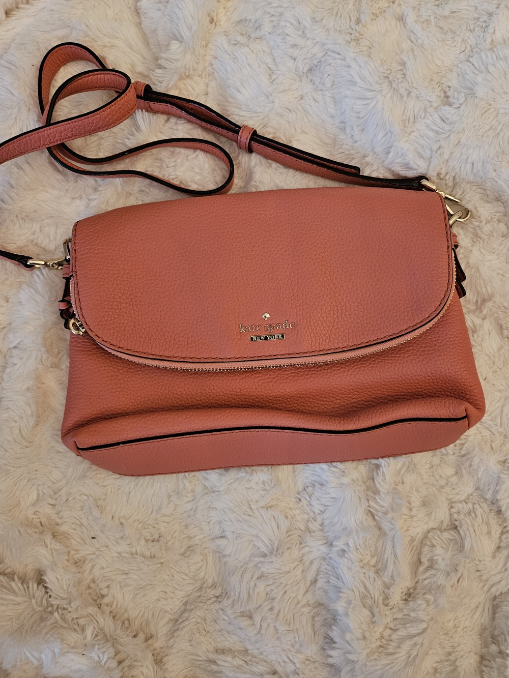 Kate Spade✨️New York Coral Crossbody Bag & Matching Wallet - Picture 2 of 13